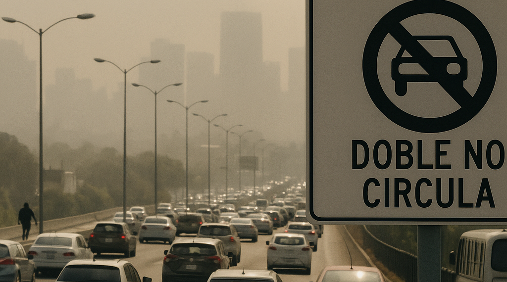 Se activa la Contingencia Ambiental y el Doble Hoy No Circula en la CDMX y el Valle de México