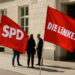Los socialdemócratas alemanes aceptaron negociar con La Izquierda para formar un gobierno de coalición en Berlín