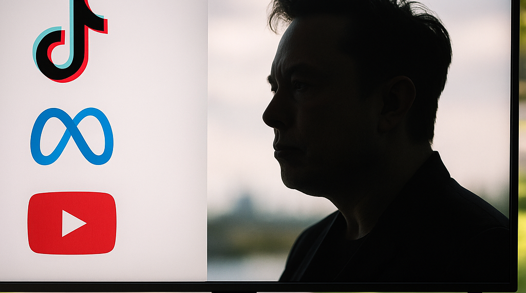 TikTok, Meta and YouTube All Won't Run Ads for Musk Doc