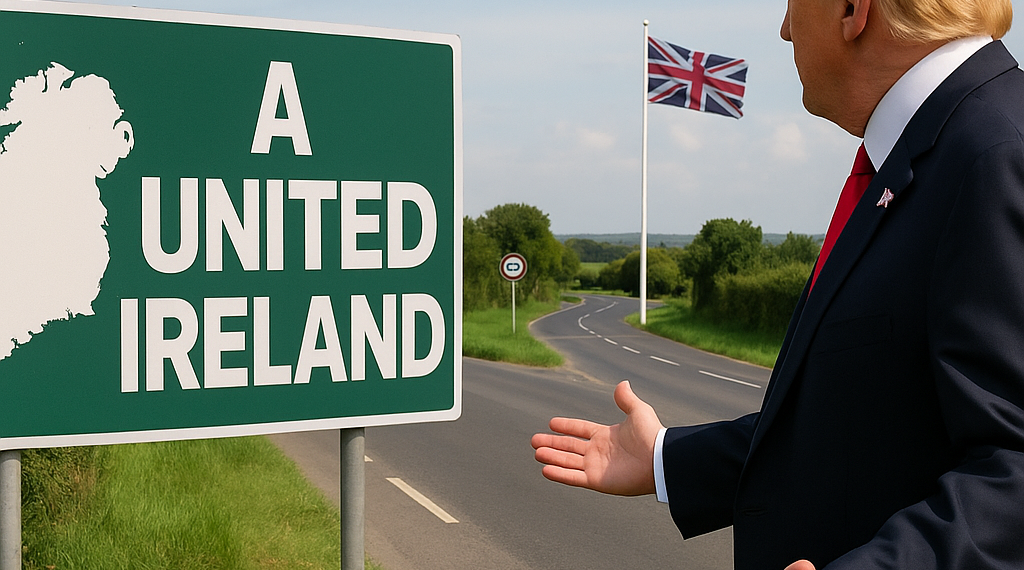 Bofetada a Reino Unido: Trump defiende la unificación de Irlanda y pone en cuestión la soberanía británica de las Malvinas