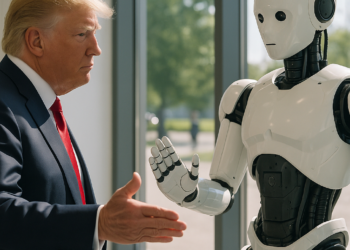 Afirma Trump ser el único control que necesita la IA