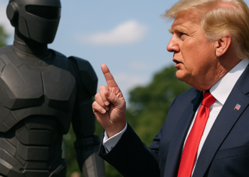 Afirma Trump ser el único control que necesita la IA