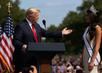 Trump corona a su Miss