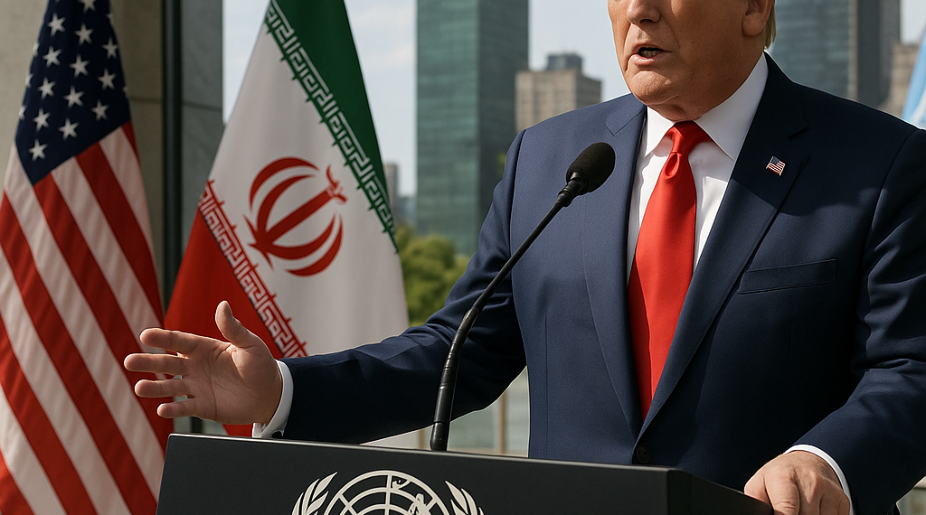 Trump anuncia que altos responsables de EU e Irán se reunieron este martes en la ONU