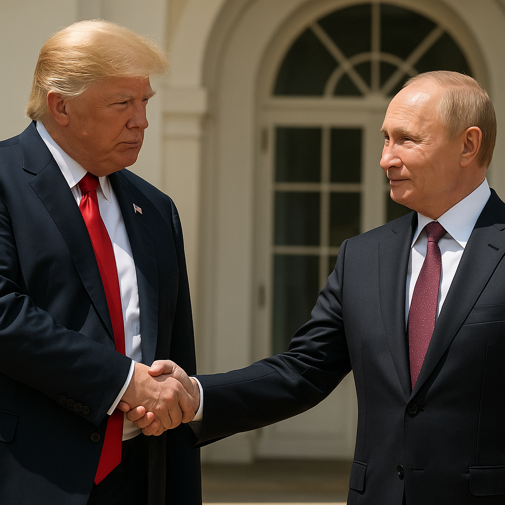 Trump le comunicó a Putin su deseo de paz.