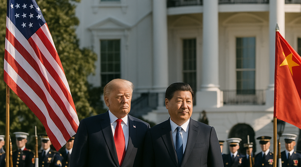 Recibe Trump a Xi para visita de Estado
