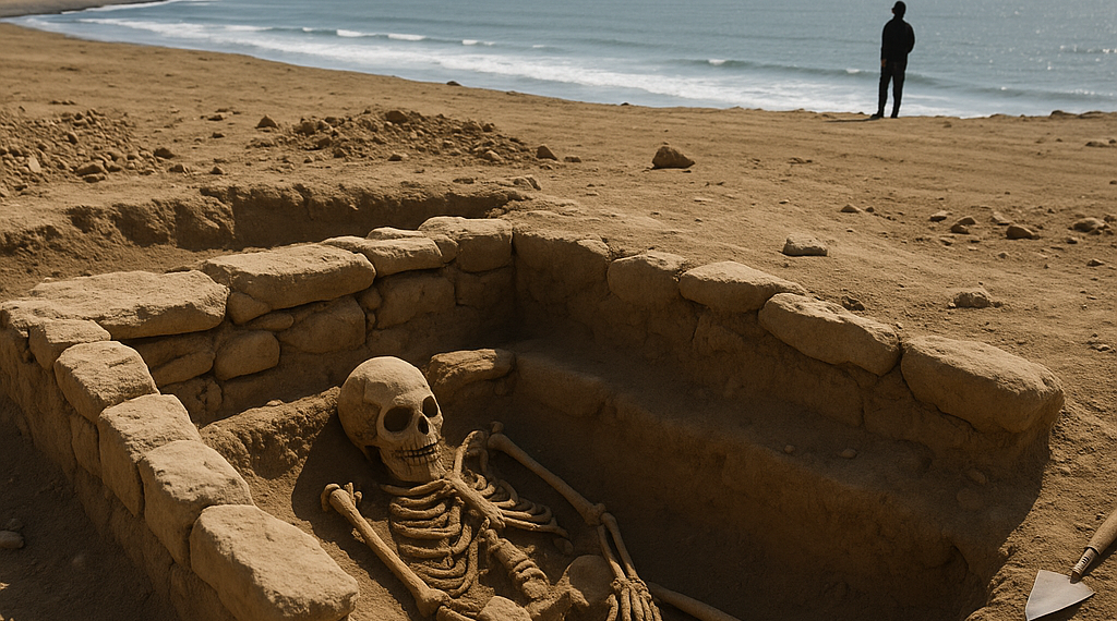 Ancient Mausoleum Discovered Along Peruvian Coast