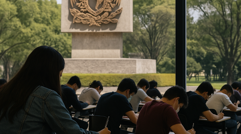 Hará UNAM examenes presenciales tras anomalías