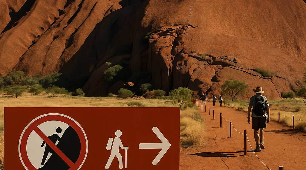 Uluru deja atrás la escalada y apuesta por un turismo que incorpora la voz Anangu