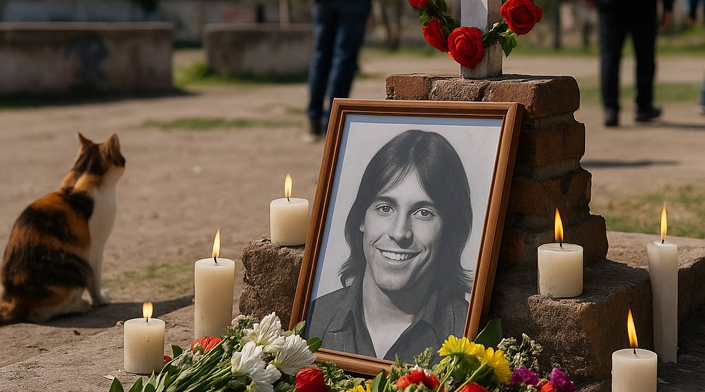 An Argentine singer who died young is worshiped as a folk saint