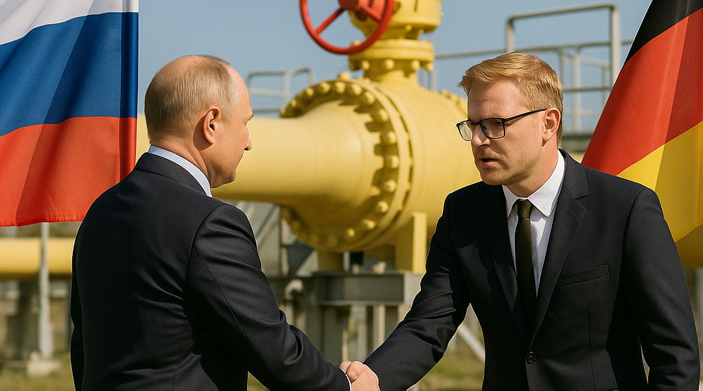Un enviado de Putin y la AfD preparan conversaciones para recuperar el gas ruso para Alemania