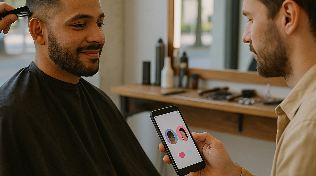 A Gay Hookup App Introduced Me to My Barber. 9 Years Later We’re Still at It