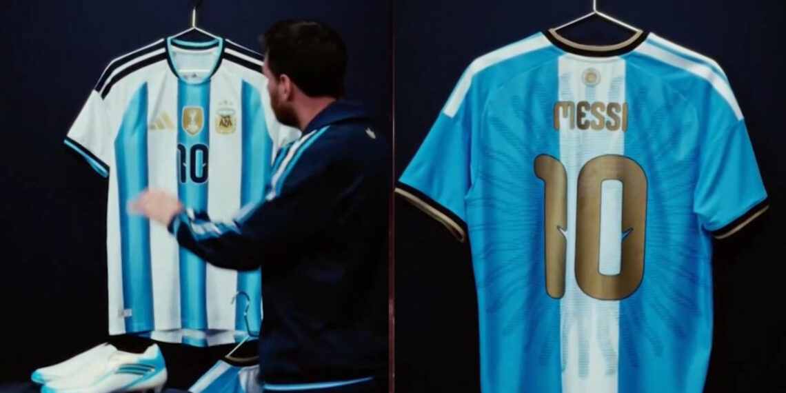 Una camiseta y unas botas para la historia: así vestirá Messi en su despedida con Argentina