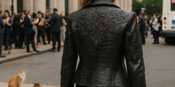 A $200,000 Leather Jacket Just Hit the New York Fashion Week Runway