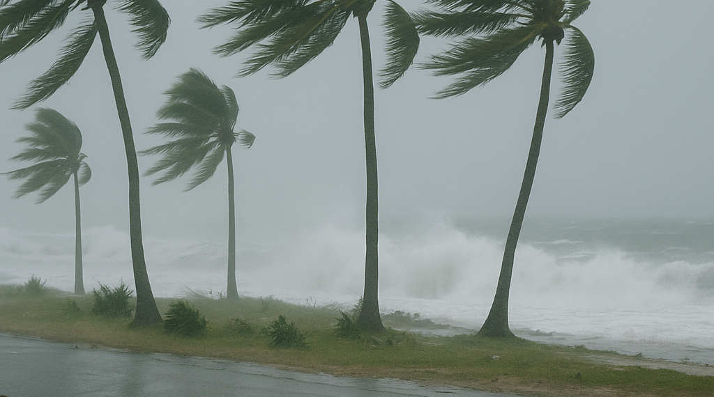 Pegará 'Polo' con ráfagas de viento de hasta 240 km/h