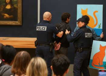 Visitors Arrested at Louvre After Posting Artwork Near Mona Lisa