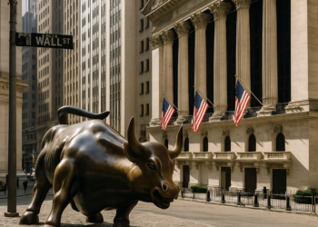 Wall Street sube moderadamente ante una fuerte caída de los precios del petróleo