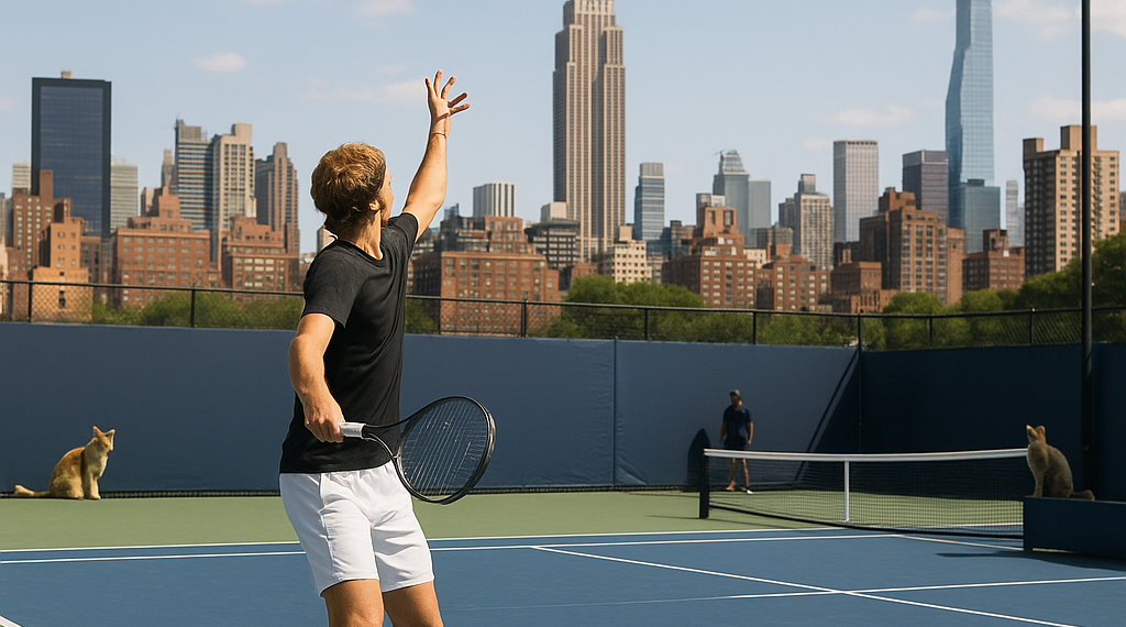 Zverev aspira a un doblete de grandes en Nueva York y atrapa a Sinner como número 1 de la temporada