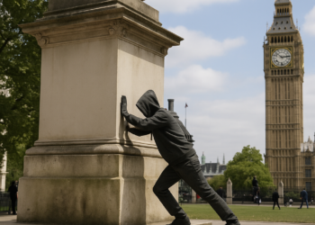 What Will Westminster Do With Banksy’s Flag Statue?