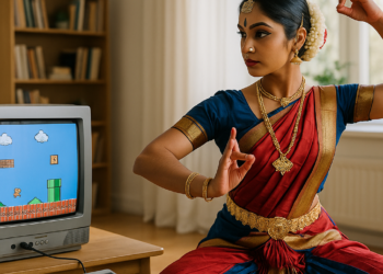 What Do You Get When You Cross Indian Classical Dance With A 1980s Video Game?