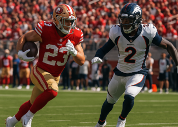 Derrotan 49ers a Broncos con cuarto periodo explosivo