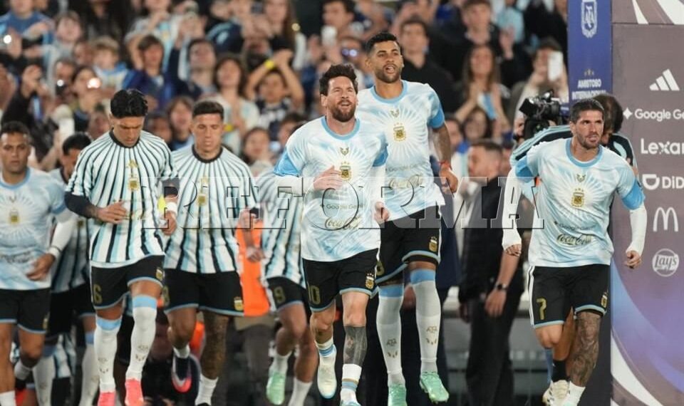 Al momento: La despedida  de Messi con Argentina