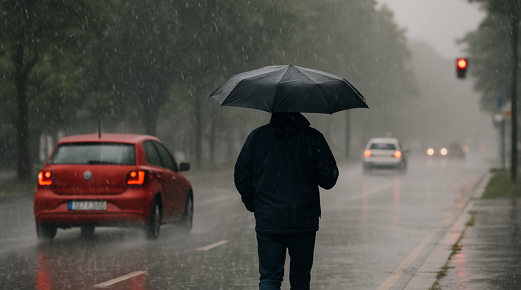 Alertan por lluvias en gran parte del País
