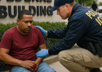 Dispara agente del ICE contra un dominicano en NY