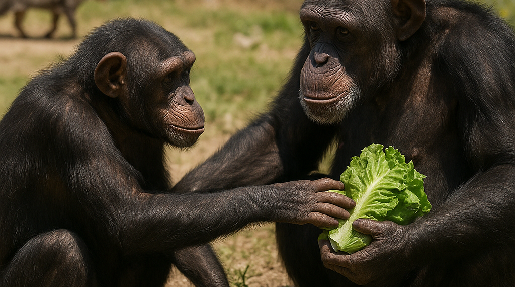 ¿La amistad como freno? Un estudio identificó que los chimpancés roban menos comida a su círculo cercano
