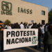 Extienden trabajadores del IMSS protestas a nivel nacional
