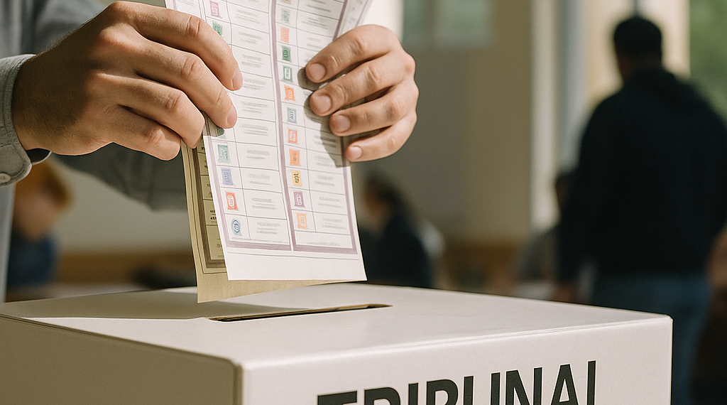 Invalida Tribunal Electoral boletas sin tener doblez