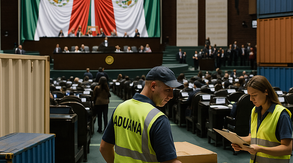 Avalan reforma a Ley Aduanera en Cámara de Diputados