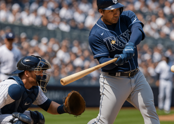 Aranda y Rasmussen silencian a Yankees en Serie Divisional