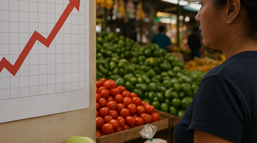 Repunta inflación en México a 3.45% en septiembre