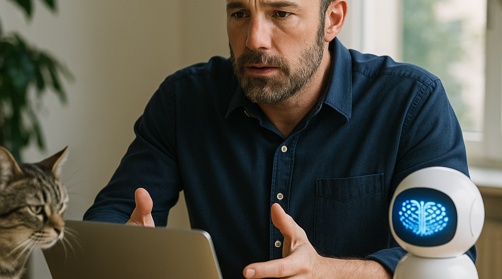 Ben Affleck Talks AI, Mortality, and Why He’s Clocking in at a 9 to 5 Office Job
