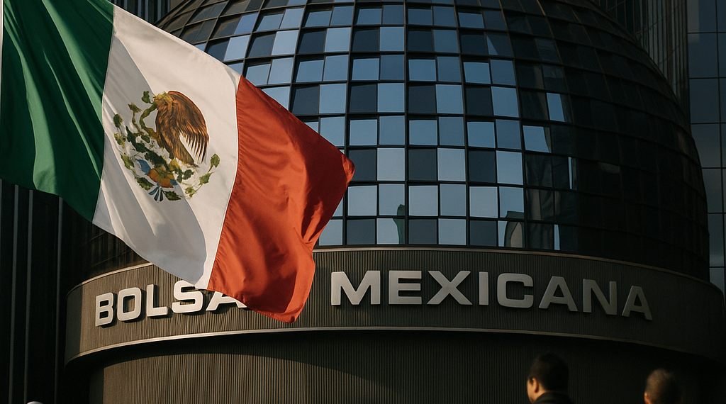 Bolsa mexicana avanza moderadamente; destacan títulos de FEMSA