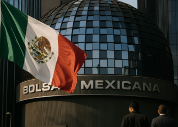 Bolsa mexicana avanza moderadamente; destacan títulos de FEMSA