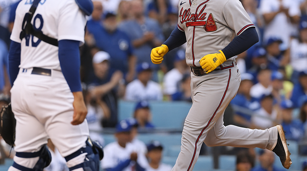 Apagan Braves a Dodgers e igualan Serie Divisional