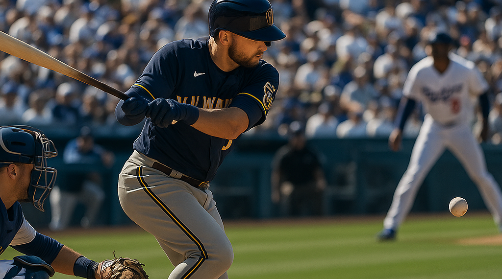 Toman ventaja Brewers sobre Dodgers en Serie de Campeonato