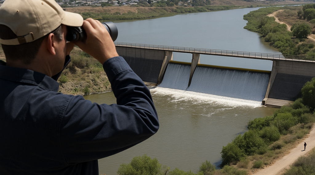 Conagua vigila ríos y presas de Tijuana ante embates de Rachel; descarta riesgos por el momento