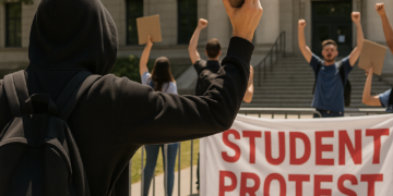 Siguen los disturbios por las protestas estudiantiles en Francia: hubo bloqueos e incidentes con fuerzas de seguridad
