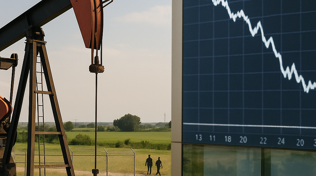 Petróleo cae más de 2% por suministro