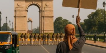 Las "cucarachas" desafían de nuevo a Modi mientras Delhi se blinda para sofocar la rebelión juvenil contra el fraude electoral