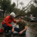 Inundaciones y heridos tras aluvión en Santiago