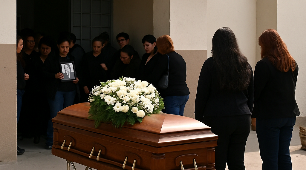 Despiden a maestra que murió en ataque en escuela de Torreón