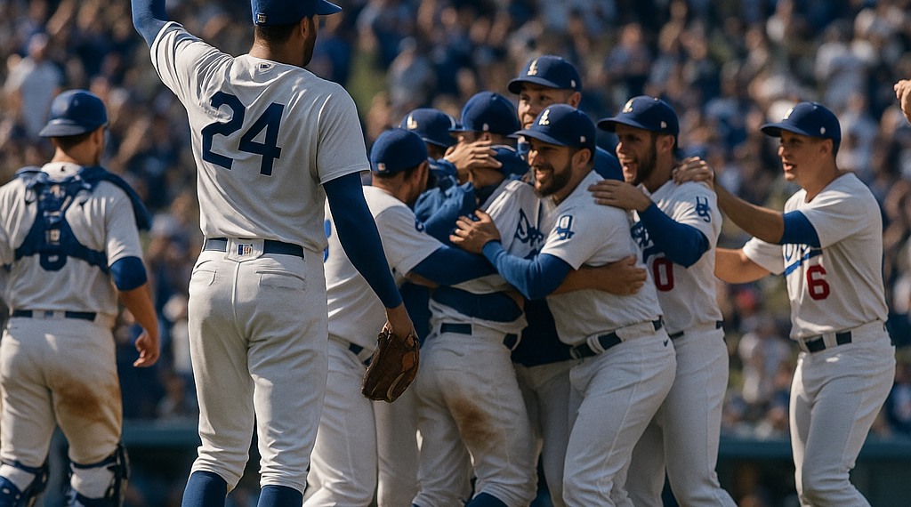 Apartan Dodgers lugar en Serie de Campeonato