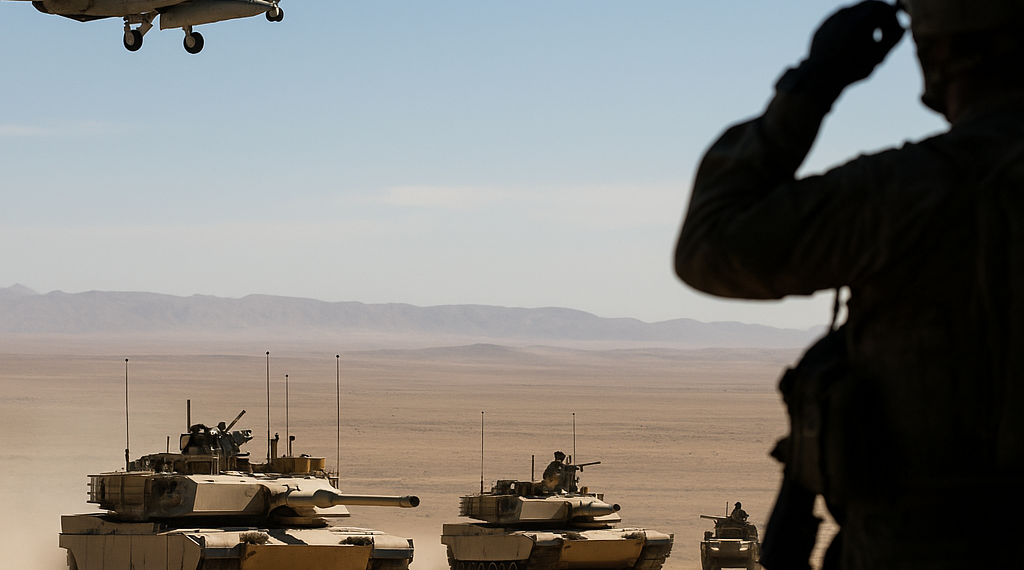 EEUU refuerza su presencia militar en Medio Oriente con miles de soldados mientras Trump evalúa una nueva ofensiva contra Irán