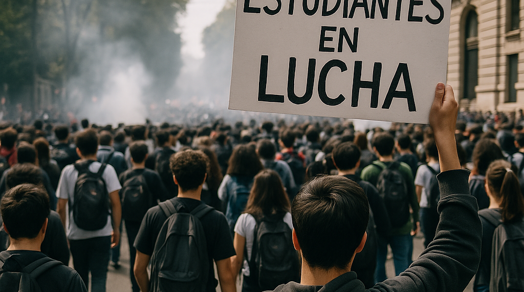 En el epicentro de las protestas estudiantiles en Francia: "Los ánimos están que arden"