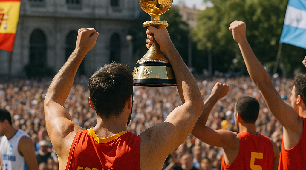 España conquista su noveno Mundial tras doblegar a una combativa Argentina