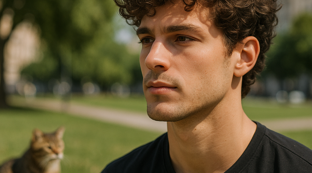 Belmont Cameli’s Hairstylist on How to Get His Curly Saint Laurent Look